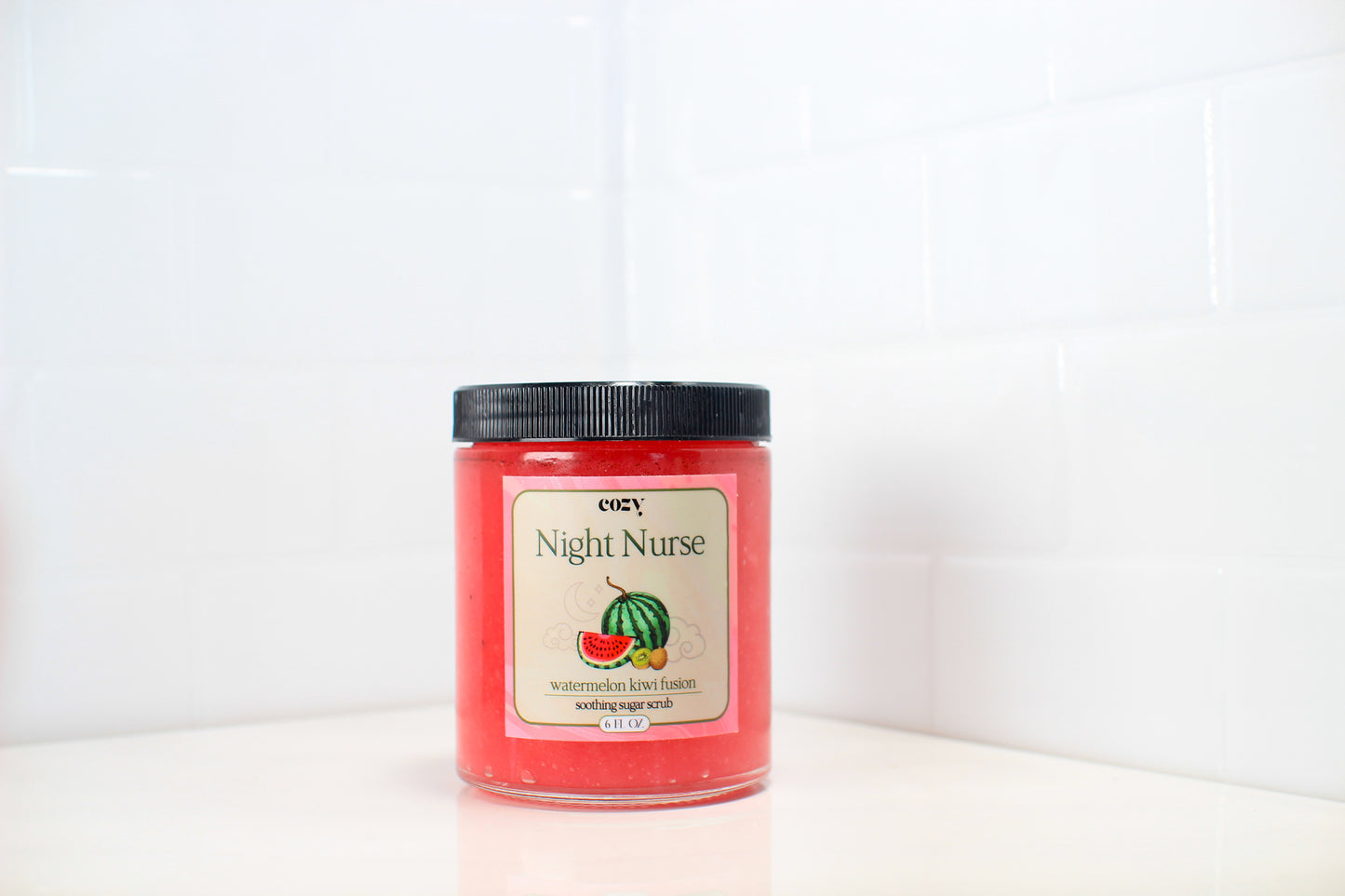Night Nurse Jelly Sugar Scrub Kiwi Watermelon