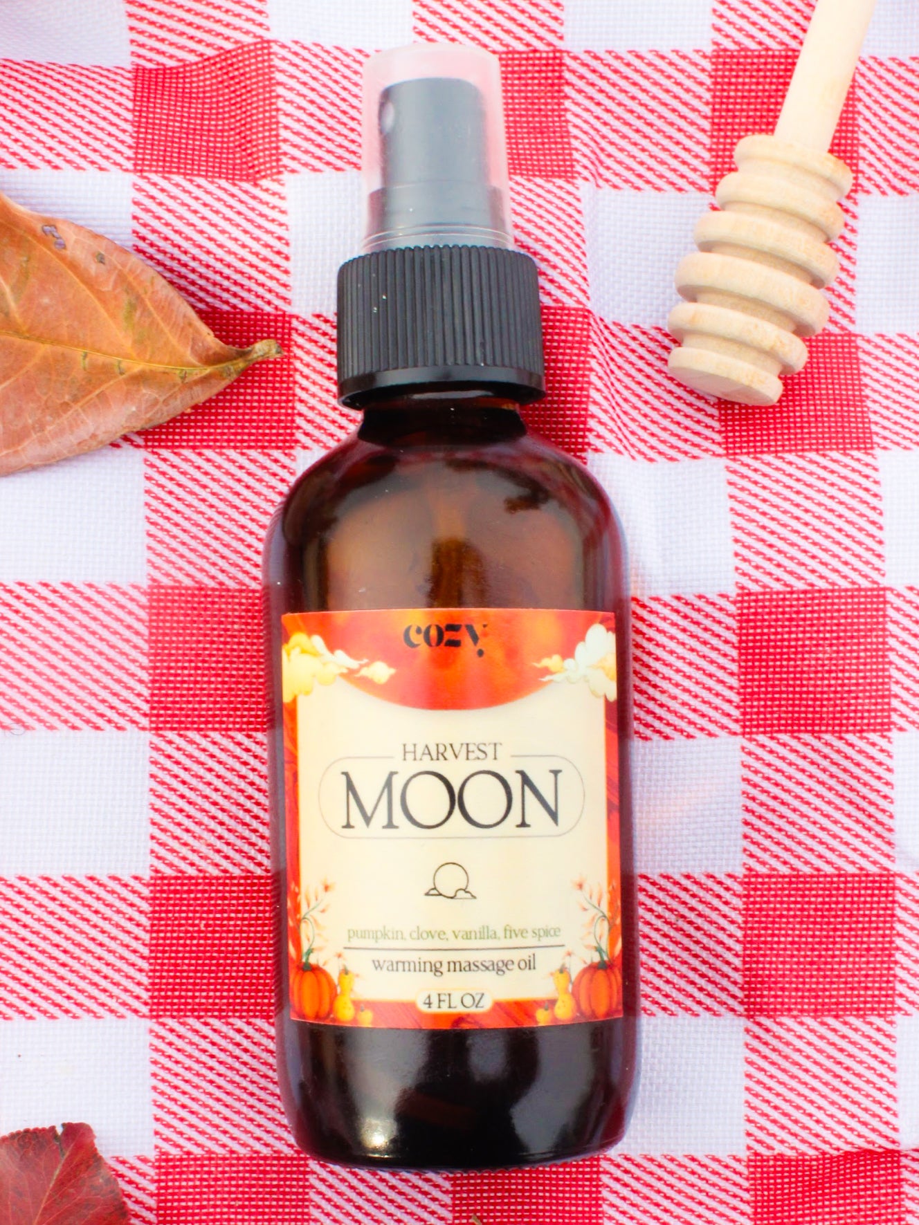 Harvest Moon Warming Massage Oil Pumpkin + Vanilla