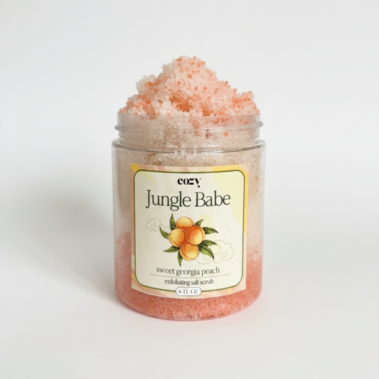 Sweet Georgia Peach Jungle Babe Salt Scrub