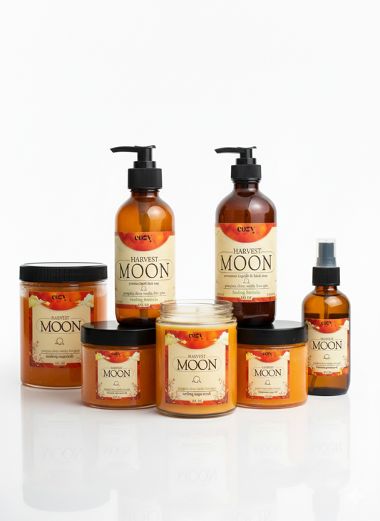 Harvest Moon Pumpkin + Vanilla Body Bundle Set