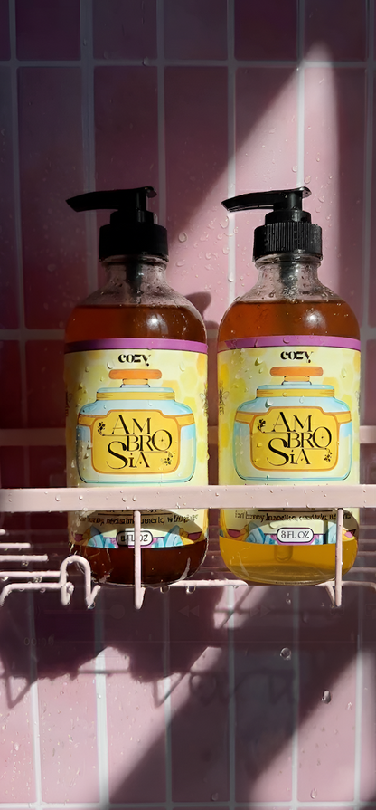 Ambrosia White Ginger + Raw Honey Hydrating Bundle Set