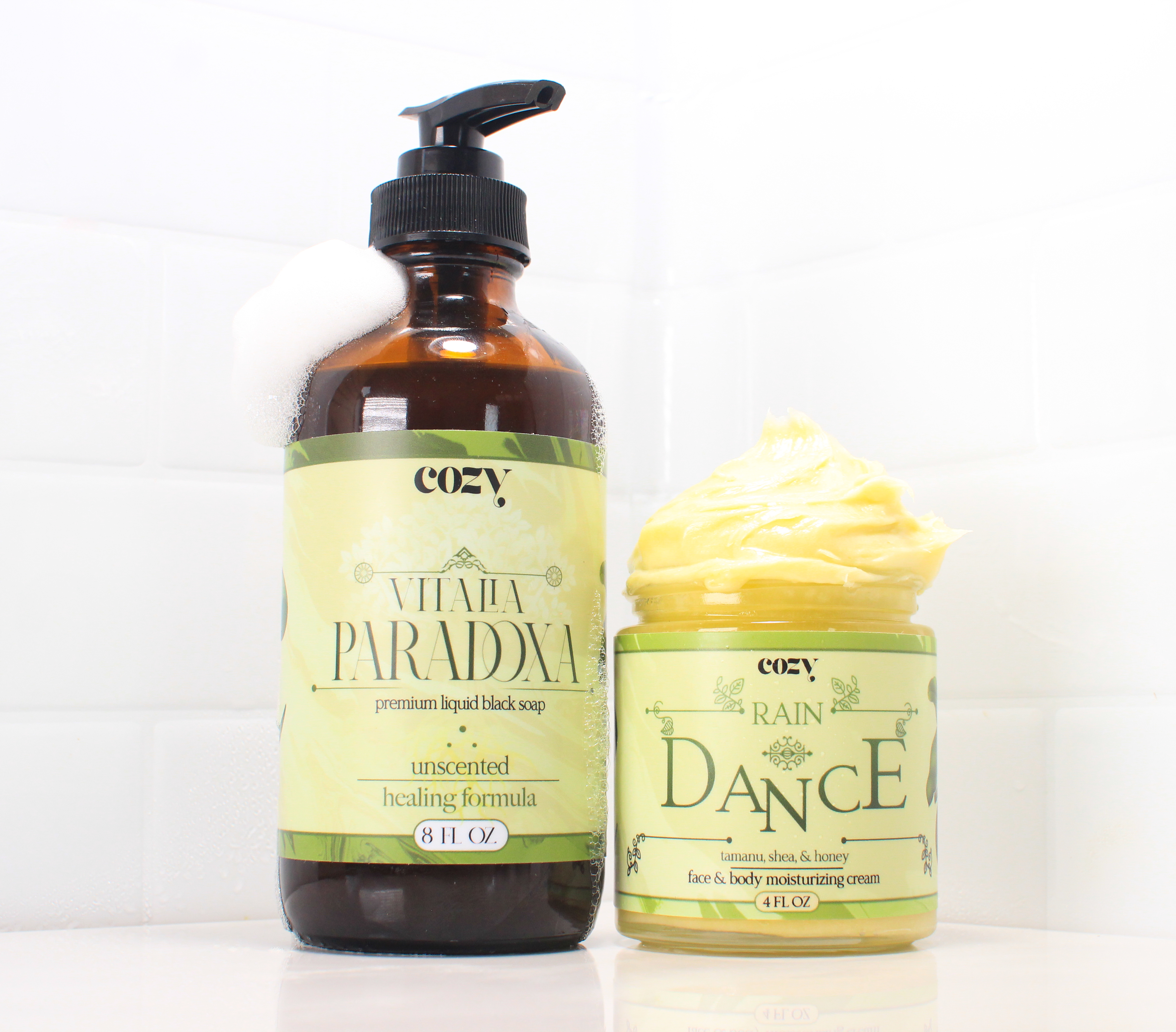 Rain Dance™ Daily  Moisturizer + Vitalia Paradoxa Acne Liquid Soap